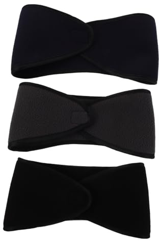 Gatuida 3piezas Diadema Cálida de Doble Protección Oídos Ajustable Invierno Diadema Orejeras para Calentar las Orejas Cubre Orejas Frío