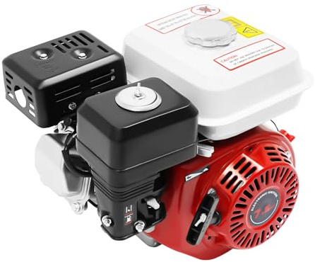 4-stroke Petrol Engine 3000w 7.5HP 3600rpm Gasoline Engine Forced Air-cooled Pull Start Replacement 212cc Gasoline For Compressors Trenchers Generators High-pressure Washers
