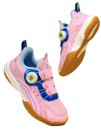 Zapatos de Esgrima Suela Estable Flexible y Antideslizante con Malla Transpirable Que Absorbe Los Impactos para Reducir La Tensión en Las Articulaciones(Lightpink,36#)