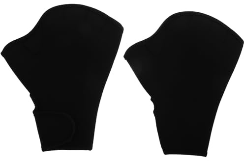 YARNOW Guantes de Natación de Nailon Antideslizantes para Hombre y Mujer, Talla L, 1 Par, Protección para Palmas, Ideales para Buceo, Fitness Acuático y Deportes Acuáticos