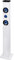 Trevi XT 101 BT Haut-Parleur Amplifié à Tour Soundtower 50W, Bluetooth, USB, SD, AUX-in, Blanc