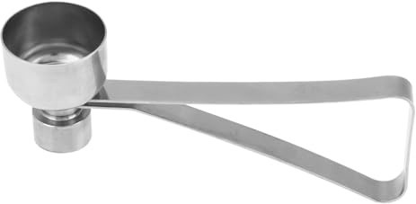 Stainless Steel Egg Cracker Topper and Shell Opener, Soft or Hard Boiled Egg Separator Tool