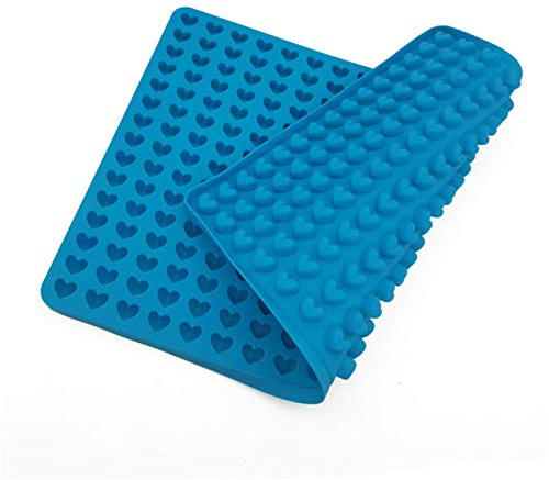 TARTIERY Silikon Backmatte, Backform Für Hundeleckerli, Backmatte Hundekekse Knochen Silikon Backmatte, Herzförmige Kekse Pet Backform, Wiederverwendbare Für Hundekekse & Hundeleckerlies Backpapier