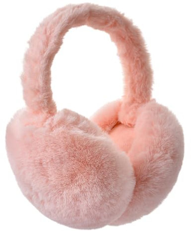 Clayre & Eef Ohrenwärmer one size Rosa Polyester Ohrenwärmer für Mädchen