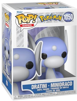 Funko POP! Games: Pokemon - Dratini | Offizielles Gaming Merch - Vinyl Sammelfigur als Regal Deko - Geschenkidee zum Geburtstag für Fans und Sammler