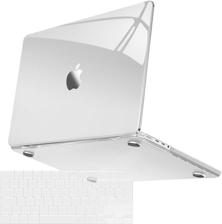 MOSISO Hülle Kompatibel mit MacBook Pro 16 Zoll 2024-2021 M4 M3 M2 M1 A3403 A3186 A2991 A2780 A2485 Pro Max,Surpass Natural Beauty Schützende Plastik Hartschale&Tastaturabdeckung,Kristallklar