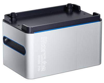 STORCUBE Batterie Solaire S1000 Pro, 1024Wh de Stockage Pour Système de Stockage Solaire avec Entrée solaire de 1200W, Batterie LiFePO4, étanche IP65, Installation Facile, Utilisable jusqu'à -20°