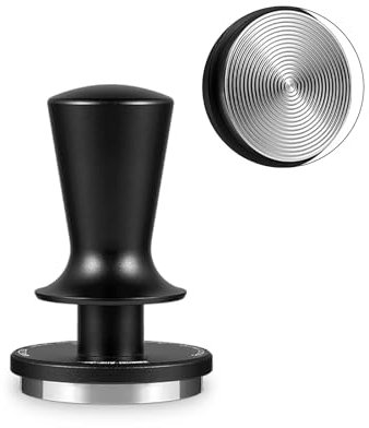 MHW-3BOMBER 58mm Coffee Tamper, Self-Leveling Espresso Tamper with 2-Spring Auto-Rebound, 58.35mm Tamper Tool for Espresso Machines, Barista Tool, T6101-OS