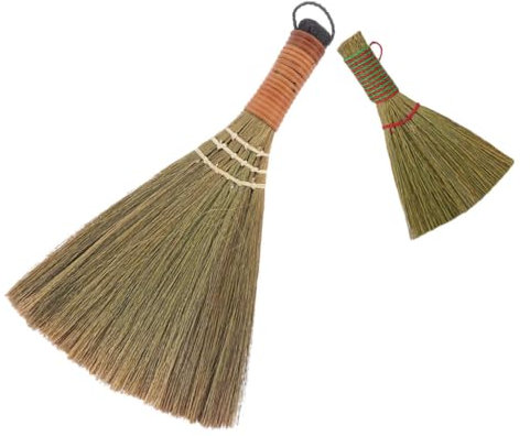 YARNOW 2stücke Kleiner Tischbesen Naturborsten Für Küche Arbeitsplatte Handlicher Und Tragbarer Kleiner Haushaltsbesen Für Schreibtisch
