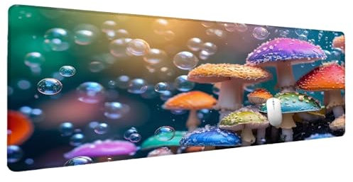 Traum Mauspad Groß Mousepad XXL 1500x800mm Farbe Mauspad Gaming Zubehör Gadgets, Desk Mat Schreibtisch Deko Schreibtischunterlage, Spezielle Oberfläche Wasserdicht Maus Pad Rutschfeste Gummibasis R-3
