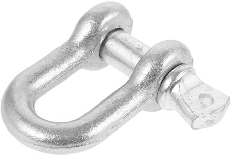 VILLFUL Grillete De Ancla Galvanizado Para Remolque Grillete De Alta Resistencia Para Camiones y Herramientas De Carga