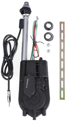 Autoantenne 12V AM FM Transmitter Antennen Elektrische Antenne Automatische Teleskop Außen Fahrzeug Zubehör Für Auto Radio Audio Universal Antenne Auto