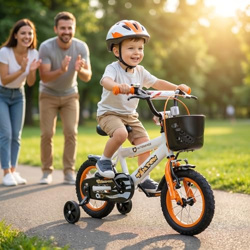 Actionbikes Kinderfahrrad | 12 16 20 Zoll | 2-9 Jahre | V-Brake Bremsen | Schutzblech v. und h. | Kinder Fahrrad für Mädchen & Jungen | Fahrräder | Kinderrad | Jugendrad | Bike