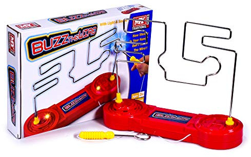 M.Y Jeu Buzz The Wire | Avec lumière et son | Jeux classiques | Jeu à main stable pour famille et enfants