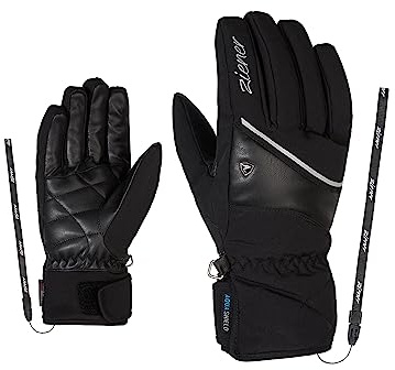 Ziener Damen Kaika As Ski-Handschuhe/Wintersport | Wasserdicht, Atmungsaktiv
