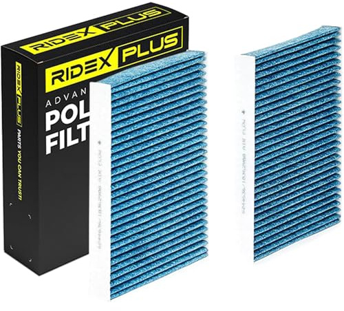 RIDEX PLUS 424I0495P Innenraumfilter Pollenfilter Aktivkohlefilter Höhe: 30 Breite: 206 Länge: 247 Kompatibel mit BMW 5 Touring F11 5 Limousine F10 X1 E84 7 F01, F02, F03, F04 5 GT F07