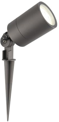 Ledvion Gartenstrahler mit Erdspieß IP65 3W 4000K GU10 dimmbar | Fuer Garten Terrasse Einfahrt Wege Beete und dekorative Aussenbeleuchtung