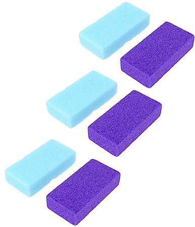 Healeved 6piezas Exfoliante Para Pies Pómez Removedor De Callos Herramientas Cuidado Pies Raspador De Callos Herramienta Exfoliante Pómez Para Pedicura