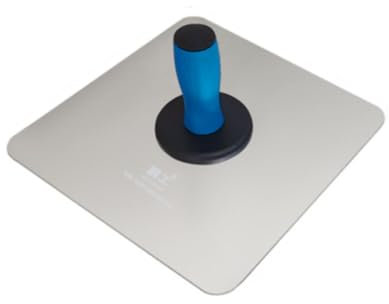 Oshhni Aluminium Plaster Hawk Mortar Board Holder Finishing Plastering Tool for Drywall