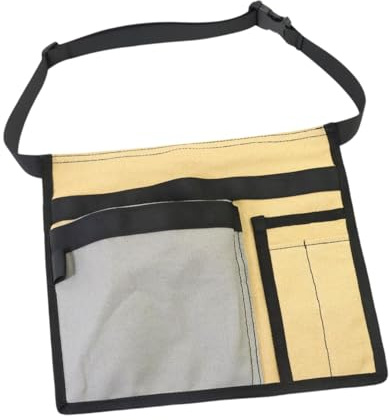 Fenteer Pochette Porte-outils Latérale Simple, Multipoches, Tablier Porte-outils Léger et Robuste