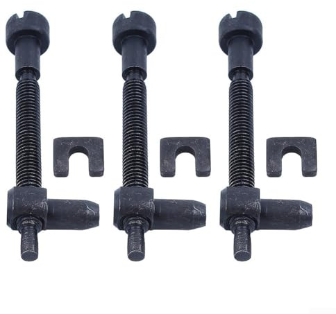 TDCuizent Tornillo tensor de cadena para motosierra 6 66 62 8 266 268 272 272XP 28 28XP 288 piezas sustituye al metal OEM 505370 (3 piezas)