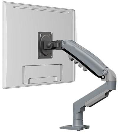 Stöd för F80-skärm med teleskopisk och roterande justering (Slategray)