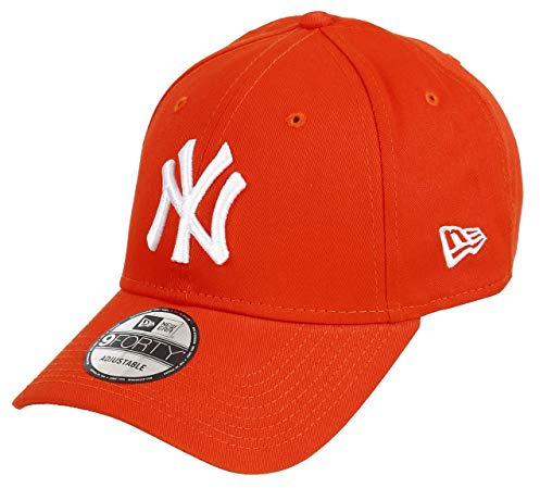 New Era League Essential 9forty NY Cap, orange/rot - weiß, 1 SIZE