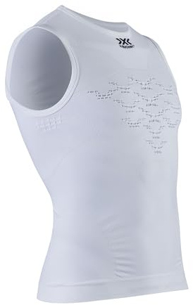 X-Bionic Energizer 4.0 Canottiera W008 Arctic White/Dolomite Grey M