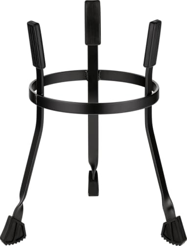 Nino Percussion Conga Basket Stand, Schwarz (NISTAND-08) | Ständer für 8 Zoll Congas, Pulverbeschichteter Stahl