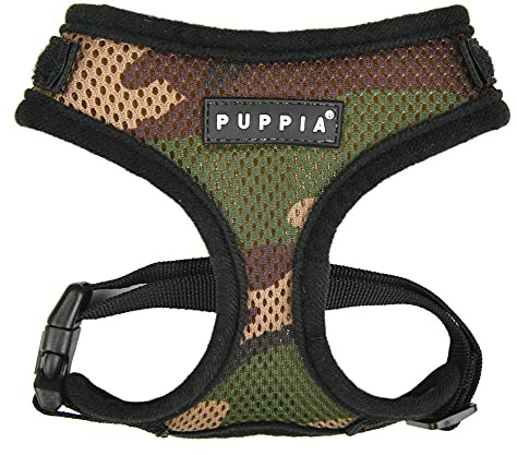 Puppia Hundegeschirr - Soft Superior Geschirr A – super weich - für kleine und mittelgroße Hunde