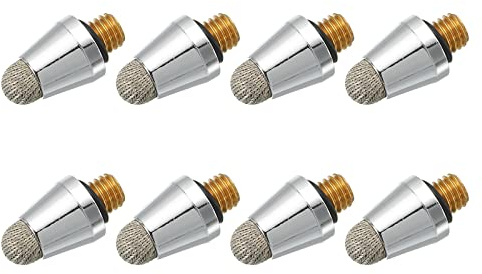 sourcing map 8pcs 5mm Stylus Pen Fiber Fine Tips Professional Replacement High Precision for 2 in 1 Stylus Pen Capacitive Touch Screen Devices