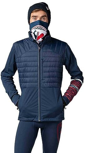 Rossignol - Poursuite Warm Herrenjacke, Wasserdichten und Atmungsaktiven, Blau, S