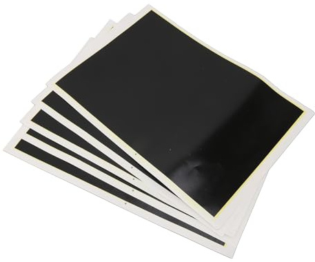 5 Pezzi di Carta Colorata per Marcatura per Incisione per Metallo, Ceramica, Vetro, 39x27 Cm, Pennarello per IncisioneFai da Te