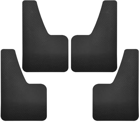 Paraspruzzi Paraspruzzi Paraspruzzi Parafango, for Ford, for Fiesta 5 6 7 RS ST ST150 ST180 ST200 ST-LINE ST500 Zetec S Rally con adesivo paraspruzzi per auto(4Pcs)