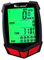 KOMBIUDA Mechanischer Fahrradcomputer Tachometer und Kilometerzähler 20 Funktionen für Wandern Radfahren Outdoor-Aktivitäten Rot