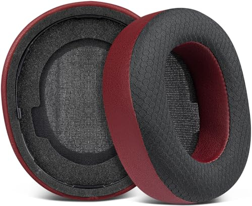 SOULWIT Ersatz Ohrpolster für Steelseries Arctis Nova Pro Wireless/Arctis Nova Elite Kopfhörer, Ersatzpolster Polster mit hochdichtem Geräuschisolationsschaum, zusätzliche Dicke