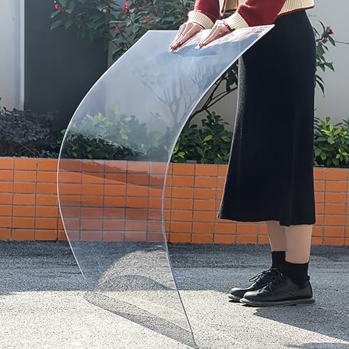 Planchas Transparentes Tejados,Placas de Policarbonato para Techos,Impermeable Protección UV Paneles para Invernadero, Marquesina, Cochera,Cortable