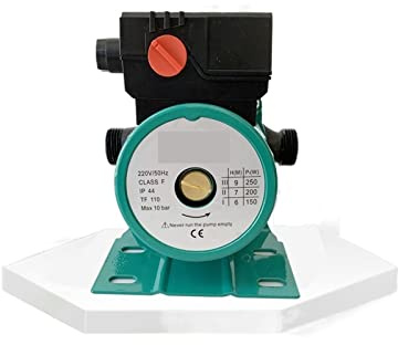BASSFLY Haushalt 320 W Heizung Warmwasser-Umwälzpumpe for Erwärmen der Ultra-leise Druckerhöhungspumpe Zentralheizung Boiler Klimaanlage(320W 40mm)