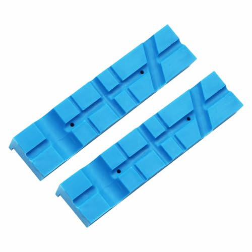 2 Stück Magnetische Schraubstock-Schutzbacken, Mehrfach-Größen 150mm, Langlebig und Vielseitig für Holzverarbeitung, Installation, Golfschläger und Schmuckherstellung