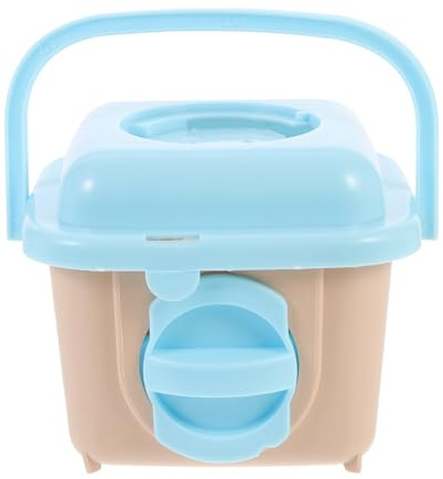 VILLCASE Hamster Transportbox aus Bruchfestem Kunststoff mit Griff Geräumige Kleintier Reisebox für Hamster Meerschweinchen und Weitere Kleintiere für Sicheren Außentransport