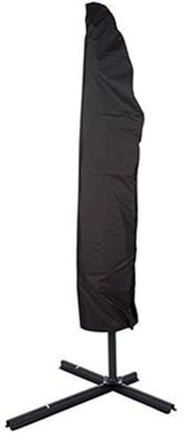 Lawnoval 210D Waterproof Outdoor Umbrella Cover Banana & Roman Umbrellas, 205cm265cm280cm Length, for Black 265cm