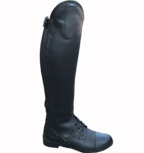 Ryda Real Leather Ladies Horse Riding Chaps Gaiters 15 Sizes (LS)