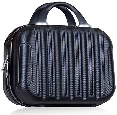 Kawosh Tragbare Make-up Organizer Box Kosmetikkoffer Make-up Koffer für Make-up Kosmetiktasche für Reise Kulturbeutel auf Trolley befestigbar