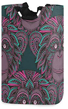 Mnsruu Panier à linge pliable avec poignée