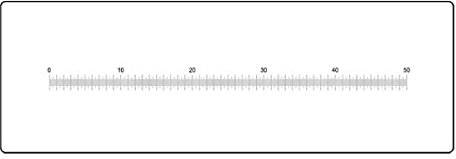 XuuSHA Mikroskop-Zubehör-Kit Objektträger-Vorbereitungska Kalibrier-Lineal-Mikroskop-Mikrometer-transparenter Filmmessgerät-Punkt-Messlineal 76x25.4x0.1mm Zubehör für Mikroskope (Color : Micrometer)