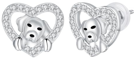 Arrebol Ohrringe Damen 925 Sterling Silber Ohrstecker mit 3A Zirkonia Ohrschmuck Für Frauen Geschenk