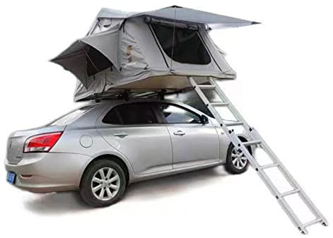 Outdoor Hardshell Anto Camping Markise Car Top Dachzelt Autodachzelt, Campingzelt für Doppeltes vollautomatisches Autozelt für Outdoor-Fahrtour