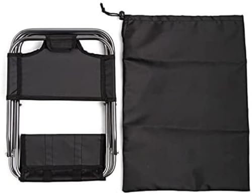 DRMEE Klappstuhl Angelstuhl Ultraleichter Angelstuhl Für Den Außenbereich, Aluminiumlegierung, Kleiner Klappstuhl, Camping-Wanderstuhl Camping Stuhl