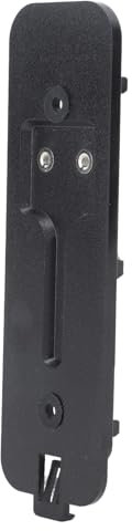 Doorbell Backplate Replacement, Plastic Video Doorbell Backplate for Doorbell Repair (Black)