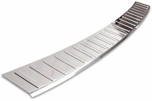 Paraurti Posteriore Compatibile con Ford Transit/Tourneo Connect - Dal 2022 in poi Acciaio Inox Cromato Protezione per Bordo del Bagagliaio Di Carico